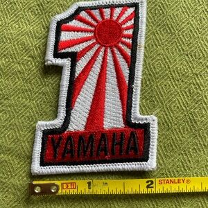 Stanley Red and White Yamaha Patch